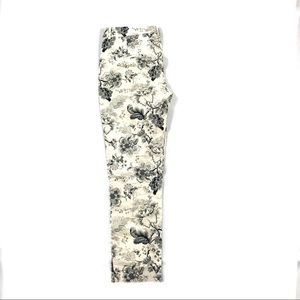 NWOT Zara floral capris pants 6